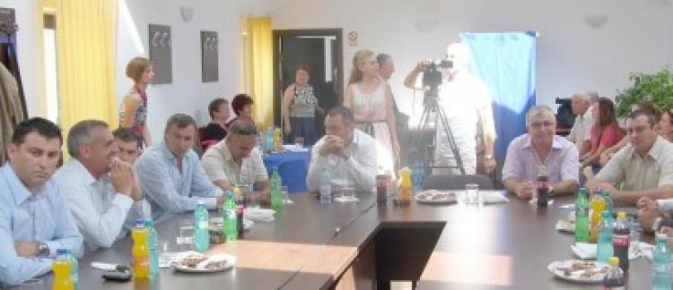 Staţie de sortare deşeuri, la Ovidiu